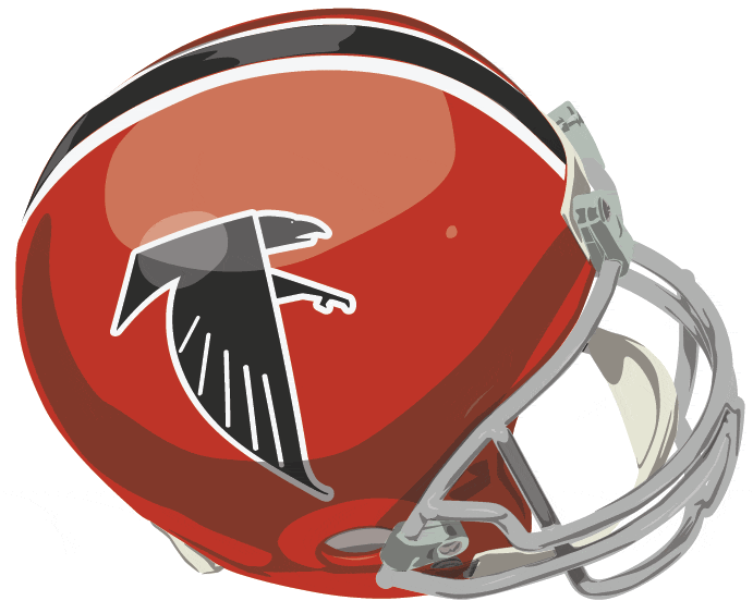 Atlanta Falcons 1970-1977 Helmet Logo t shirt iron on transfers
